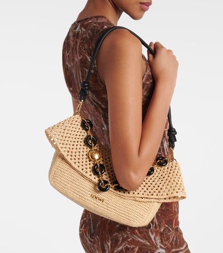 Sac Paula's Ibiza Ola Medium en raphia - Loewe - Modalova