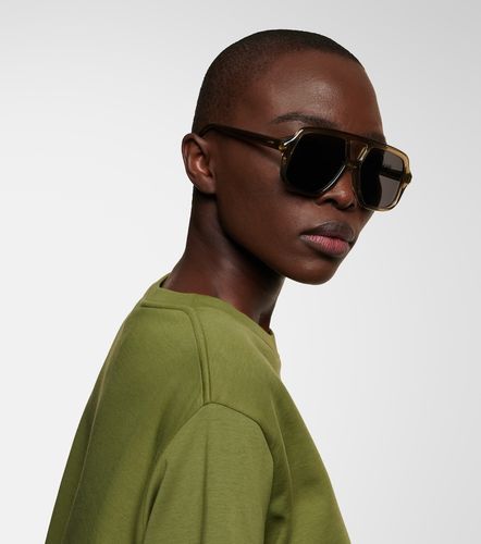 Lunettes de soleil aviateur à logo - Loewe - Modalova