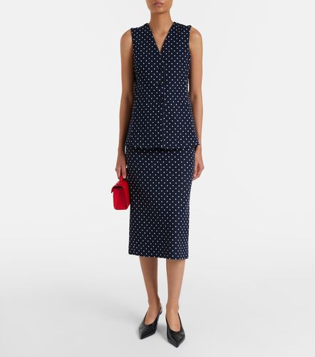 Max Mara Gilet en jersey à pois - Max Mara - Modalova