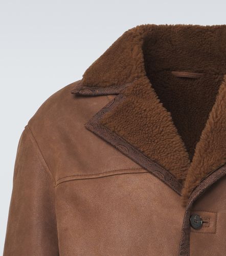 Etro Veste en cuir et shearling - Etro - Modalova