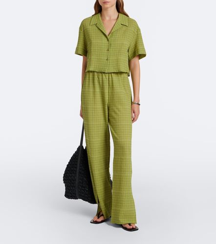 Chemise Lincoln en coton à carreaux - Asceno - Modalova