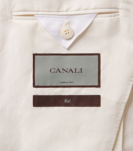 Canali Blazer Kei en lin et soie - Canali - Modalova