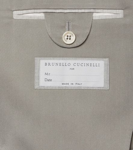 Veste de costume en soie - Brunello Cucinelli - Modalova