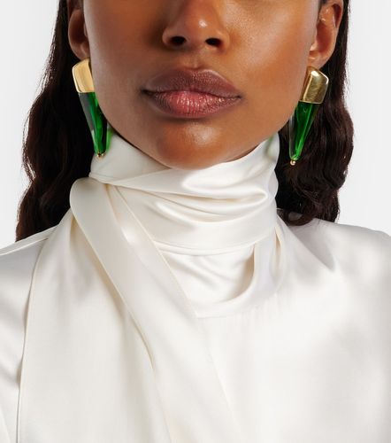 Boucles d’oreilles Prisma en verre - Bottega Veneta - Modalova