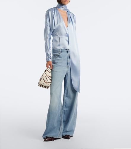 Ganni Blouse à foulard - Ganni - Modalova