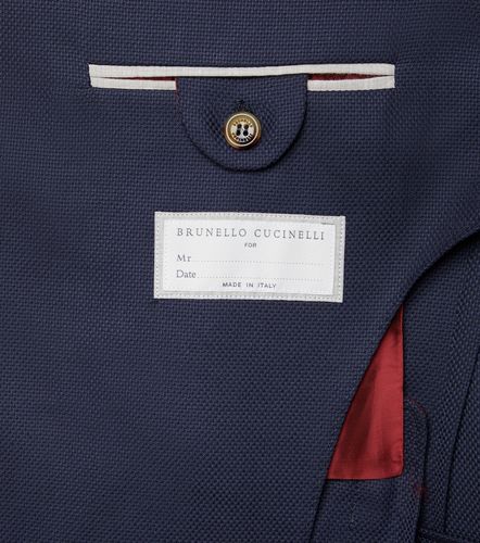 Blazer en laine vierge - Brunello Cucinelli - Modalova