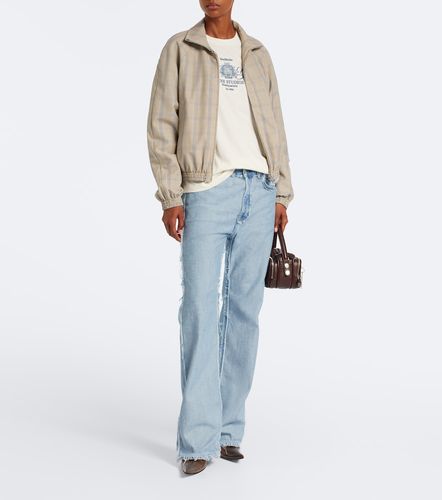 T-shirt en coton à broderies - Acne Studios - Modalova