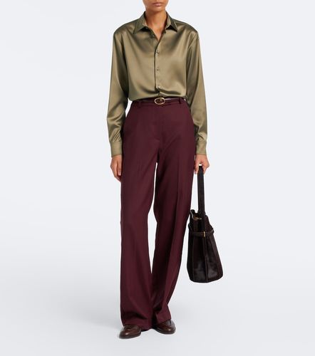Chemise Adrien en satin - Ralph Lauren Collection - Modalova