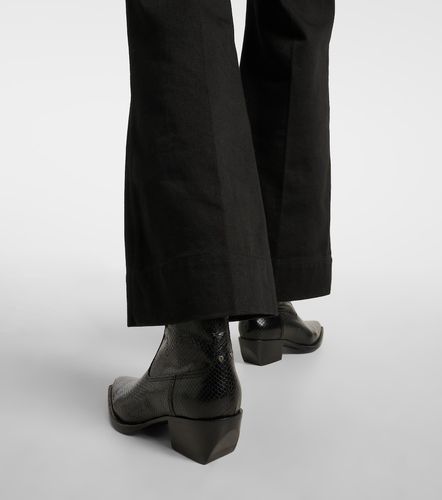 Bottines Debbie en cuir façon serpent - Golden Goose - Modalova