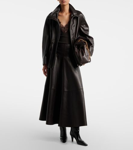 Nour Hammour Veste Quai en cuir - Nour Hammour - Modalova
