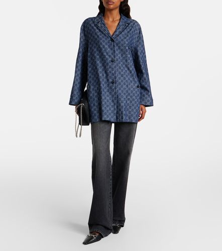 Gucci Chemise GG en denim - Gucci - Modalova