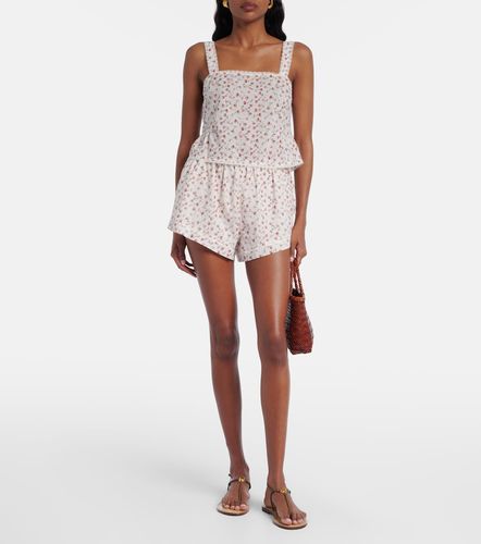 Short Charlotte en coton à imprimé floral - Posse - Modalova