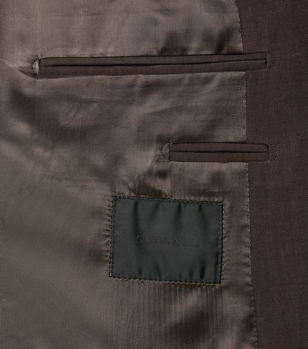Saman Amel Blazer en toile de lin - Saman Amel - Modalova