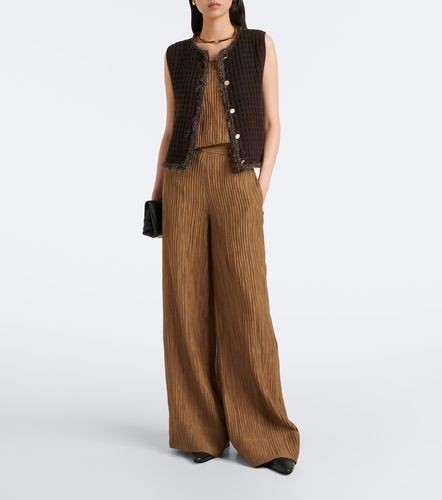 Pull sans manches en laine et cachemire - Jardin des Orangers - Modalova
