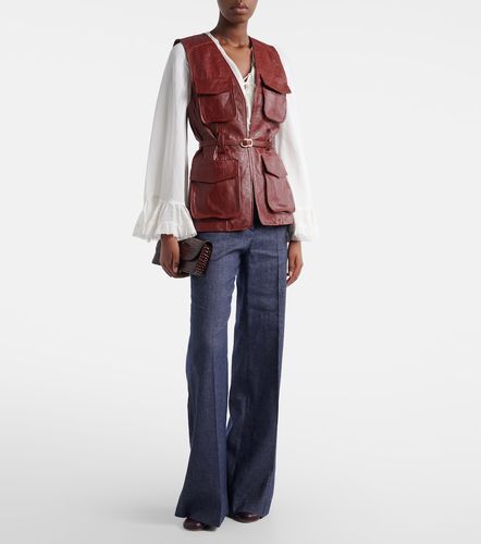 Gilet Broken Shine en cuir - Dorothee Schumacher - Modalova