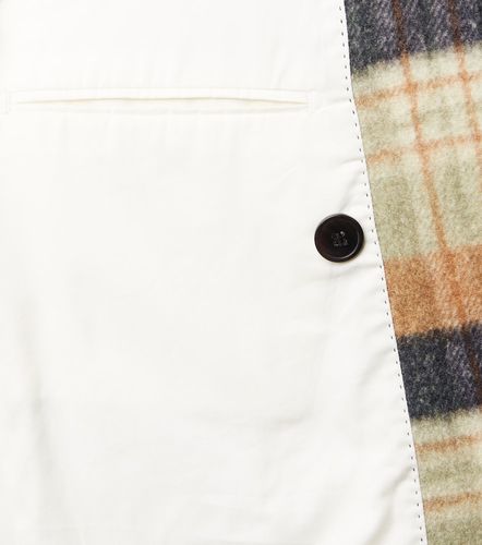 Blazer en laine à carreaux - Dries Van Noten - Modalova