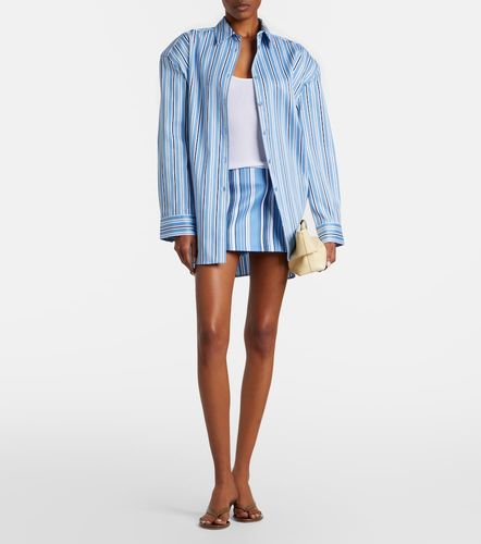 Chemise Oana en coton mélangé à rayures - The Frankie Shop - Modalova