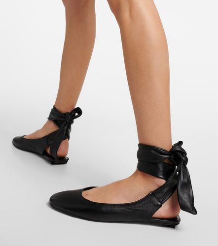 Ballerines slingback Cloe en cuir - The Attico - Modalova