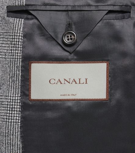 Costume en laine à carreaux Glen - Canali - Modalova