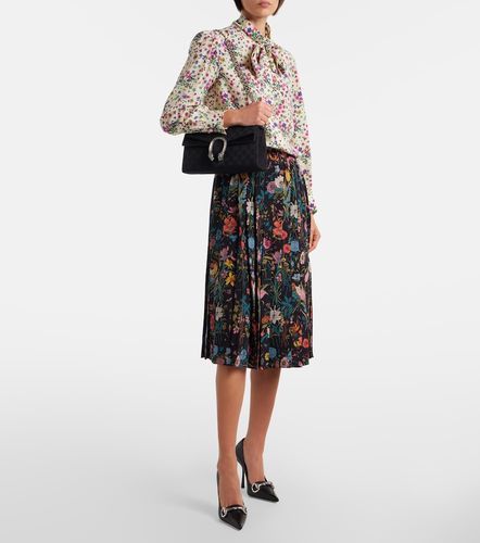 Gucci Chemise en soie à fleurs - Gucci - Modalova