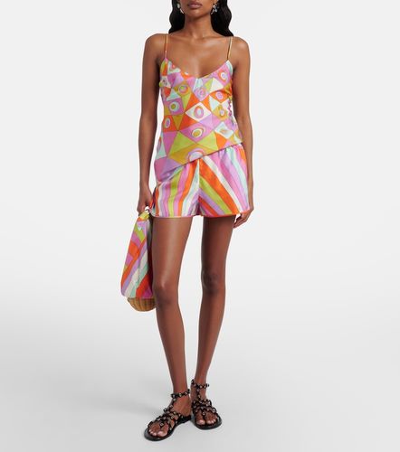 Pucci Top Occhi en sergé de soie - Pucci - Modalova