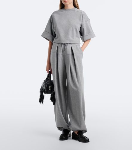 Sweat-shirt en coton mélangé - Sportmax - Modalova