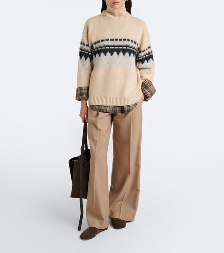 Pull en cachemire à motif Fair Isle - Jardin des Orangers - Modalova