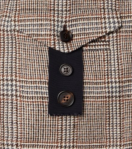 Blazer en laine et cachemire à carreaux - Dunhill - Modalova