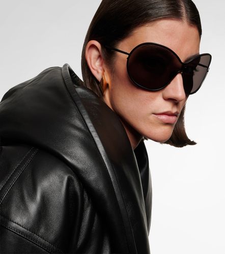 Alaïa Lunettes de soleil Lettering Logo - Alaia - Modalova