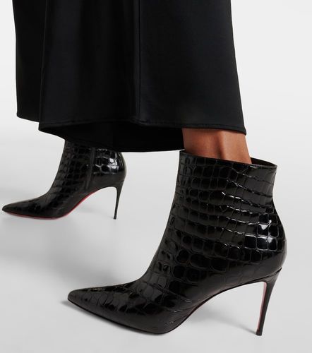 Bottines So Kate 85 façon croco - Christian Louboutin - Modalova