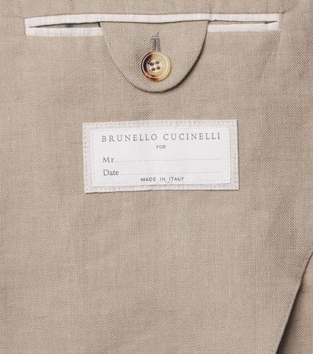 Brunello Cucinelli Blazer en lin - Brunello Cucinelli - Modalova