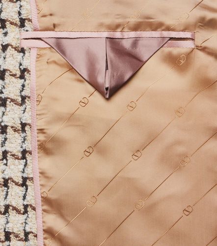 Blazer en laine et soie mélangée - Valentino - Modalova