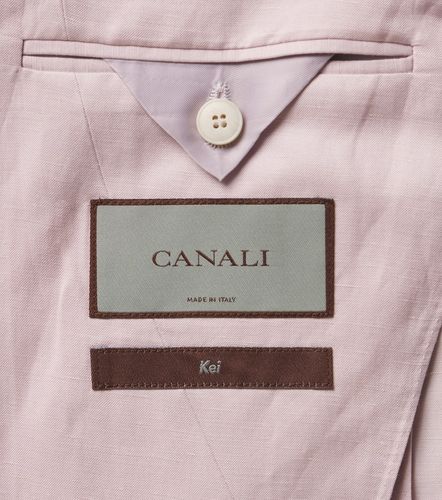 Canali Blazer en lin et soie - Canali - Modalova
