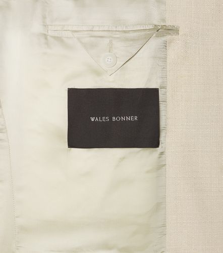 Blazer Alto bordé de satin - Wales Bonner - Modalova