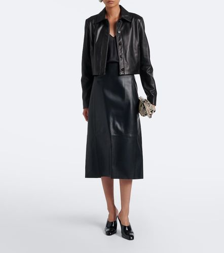 Vince Veste courte en cuir - Vince - Modalova