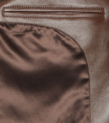 Tom Ford Blazer en cuir - Tom Ford - Modalova