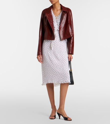 Veste courte Broken Shine en cuir - Dorothee Schumacher - Modalova