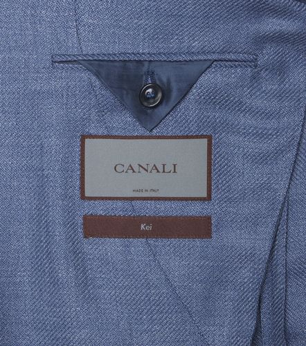 Canali Blazer en laine, soie et lin - Canali - Modalova