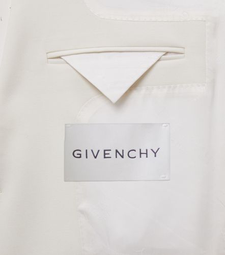 Veste de costume en laine et mohair - Givenchy - Modalova
