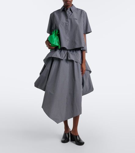 Chemise en coton mélangé à carreaux - Loewe - Modalova