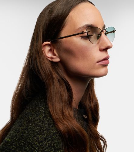 Gucci Lunettes de soleil Bamboo - Gucci - Modalova