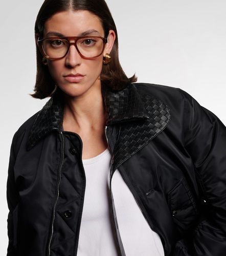 Lunettes aviateur Triangle Stud - Bottega Veneta - Modalova