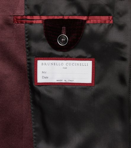 Blazer en velours de coton - Brunello Cucinelli - Modalova