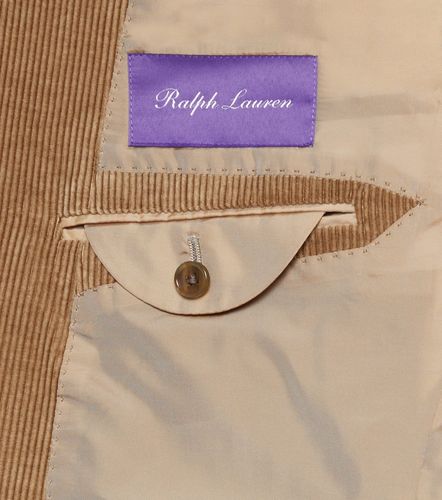 Blazer Kent en coton et cachemire - Ralph Lauren Purple Label - Modalova