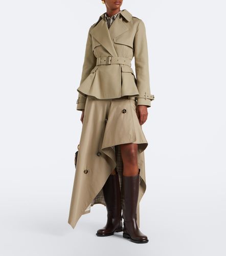 Burberry Veste en coton à ceinture - Burberry - Modalova