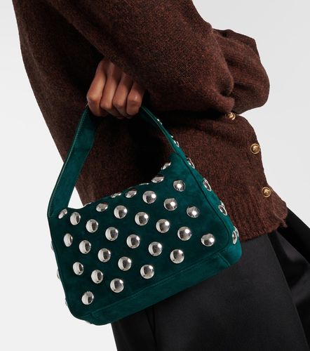 Sac à bandoulière Elena Small en daim à clous - Khaite - Modalova