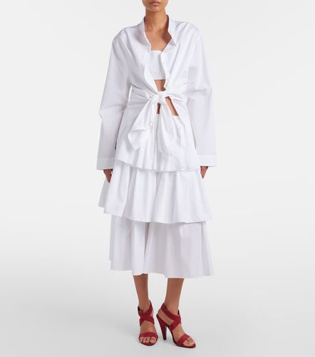 Alaïa Blouse en popeline de coton - Alaia - Modalova