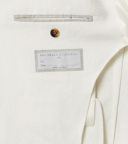 Brunello Cucinelli Blazer en lin - Brunello Cucinelli - Modalova