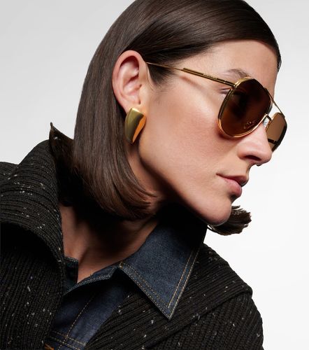 Lunettes de soleil aviateur Light Ribbon - Bottega Veneta - Modalova