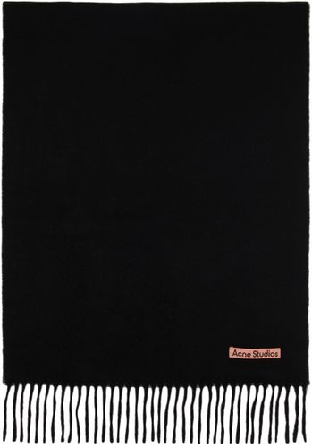 Écharpe noire en cachemire - Acne Studios - Modalova
